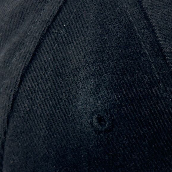 Vintage ESPN Baseball Cap Hat 90s Total Sports Network USA Made Strapback Black - Picture 6 of 10